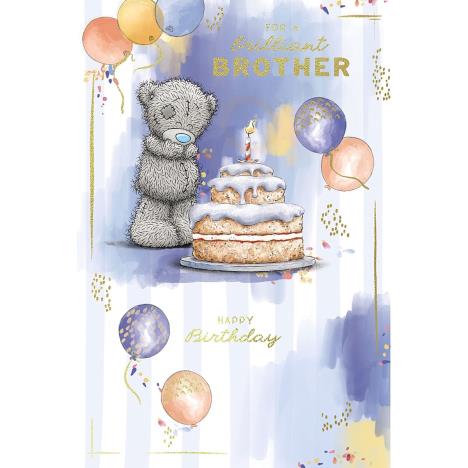 Brilliant Brother Me to You Bear Birthday Card £2.49